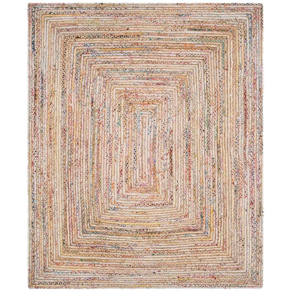 Cape Cod CAP202 Woven Indoor Area Rug - Beige/Multi - 8'x10' - Safavieh