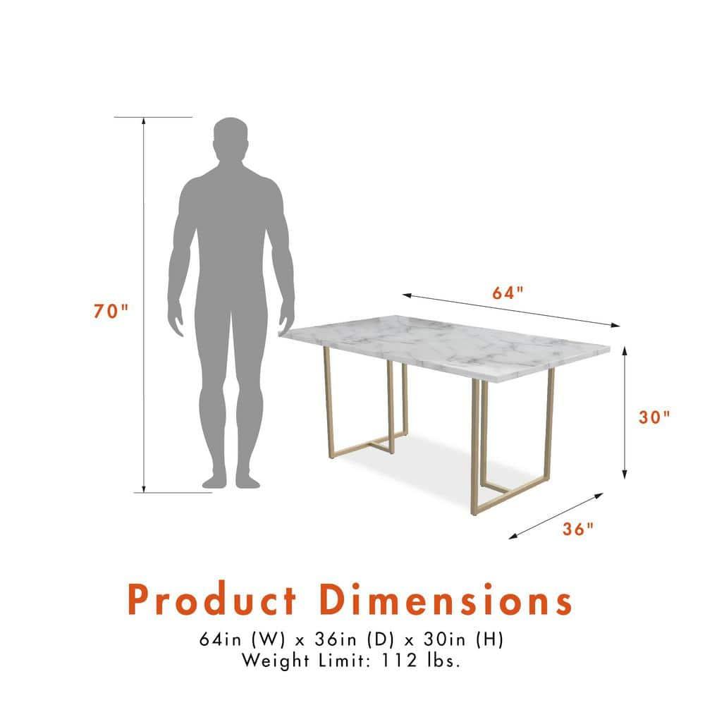 Astor 64" Dining Table
