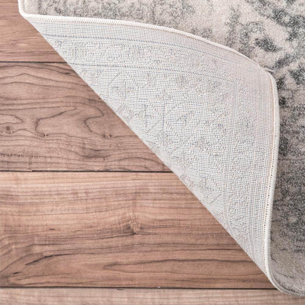 nuLOOM Odell Faded Vintage Ivory 3' x 5' Vintage Area Rug