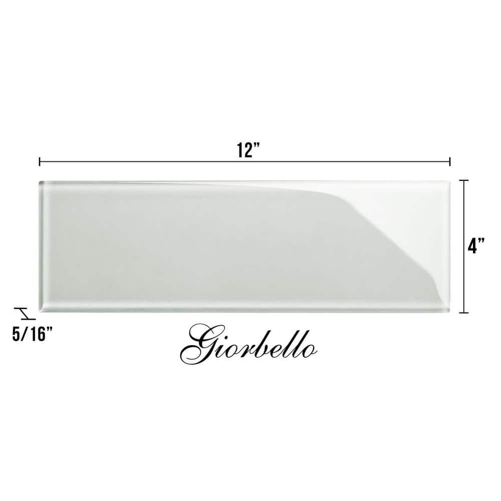 Glass Subway 4" x 12" Wall Tile