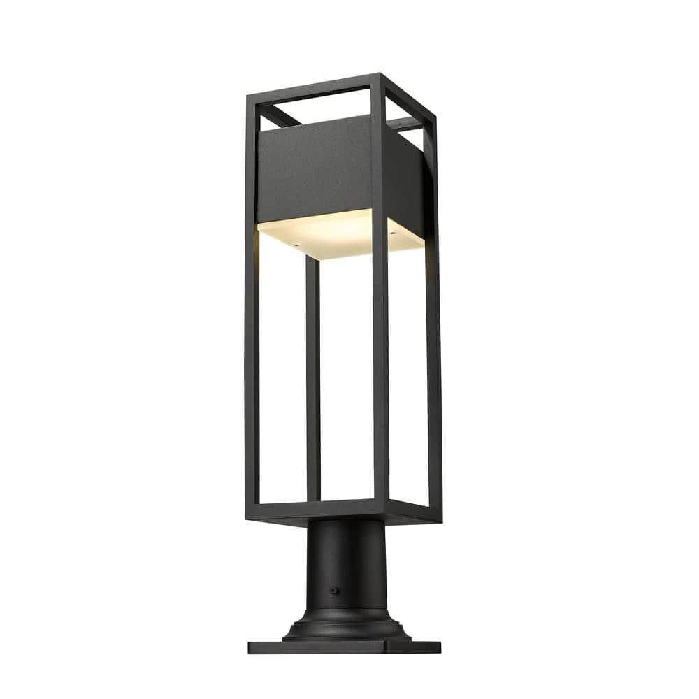 Z-Lite Barwick 1 - Light Lantern in  Black
