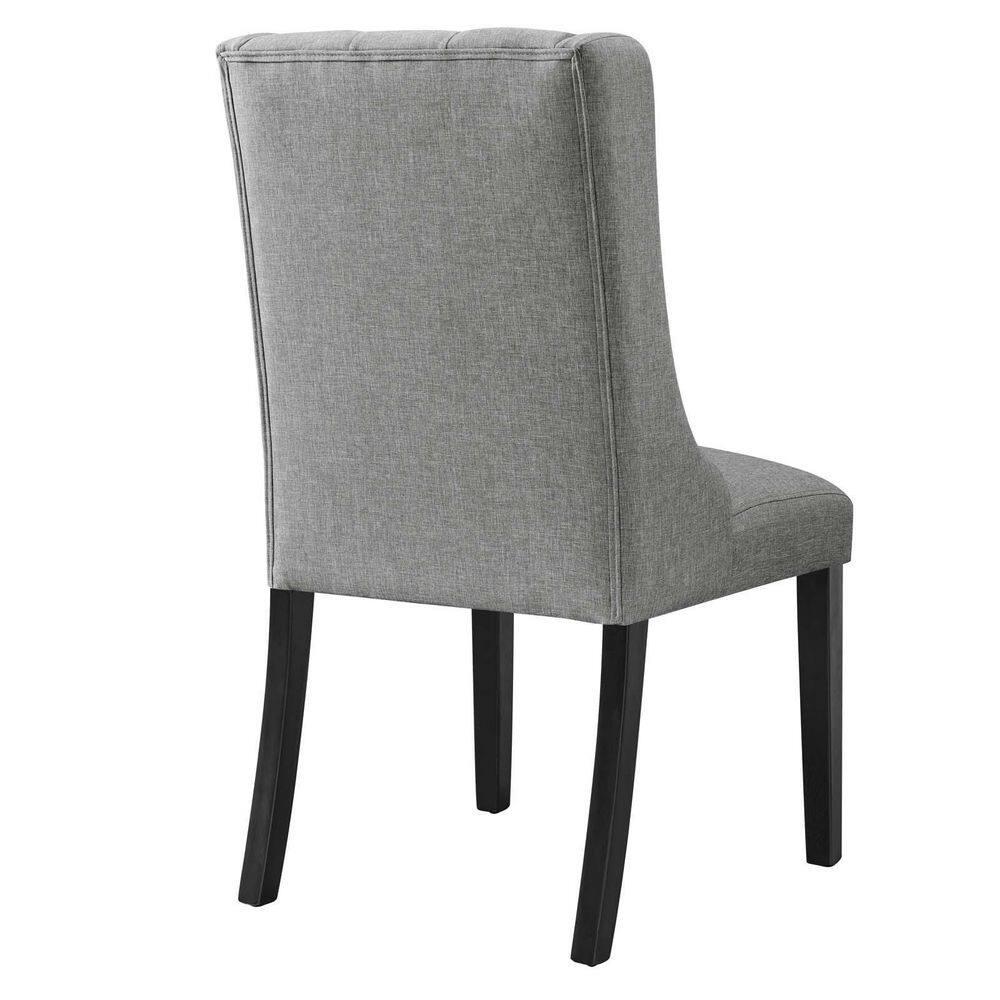 Modway Baronet Button Tufted Fabric Dining Chair