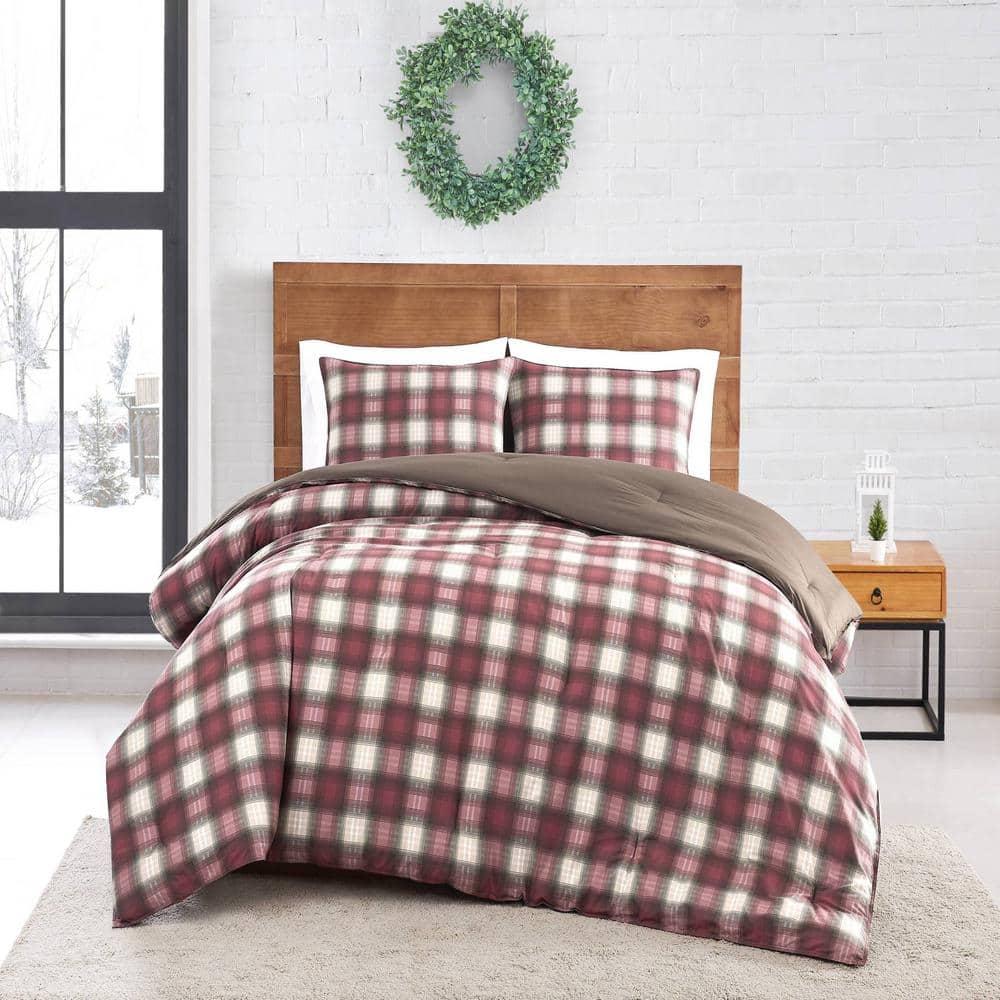 Eddie Bauer Eddie Bauer Navigation Plaid Cotton Reversible Comforter Set