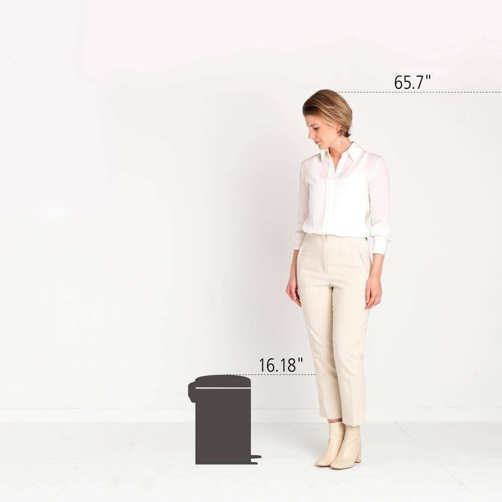 Brabantia Newicon Step On Trash Can, 3.2 Gallon (12 Liter)