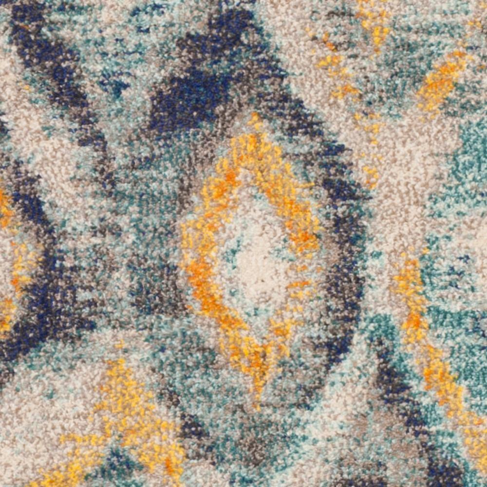 Monaco MNC242 Power Loomed Indoor Accent Rug - Blue/Multi - 3'x5' - Safavieh.