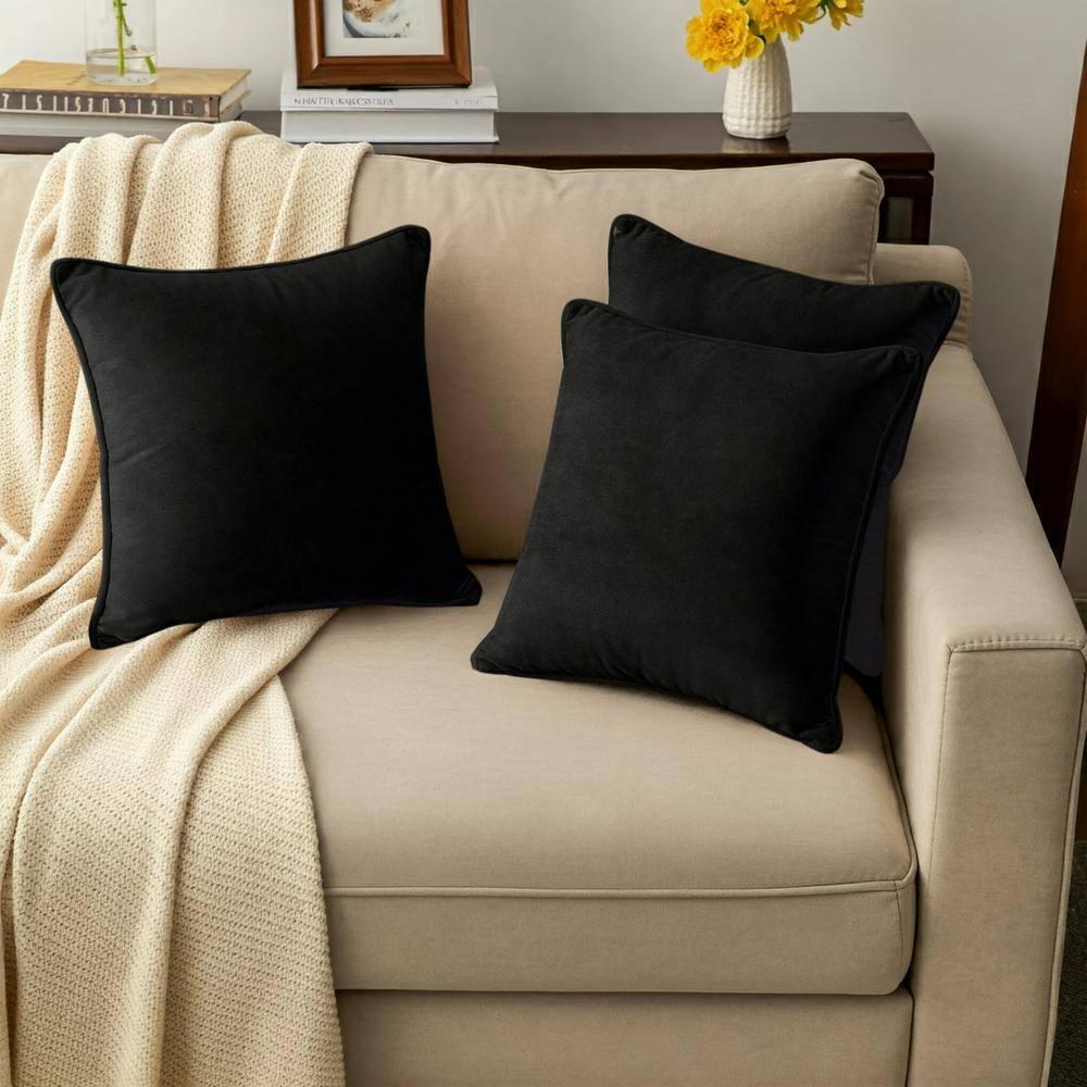A1 Home Collections LLC Velvet Pillow Cover (Set of 2)