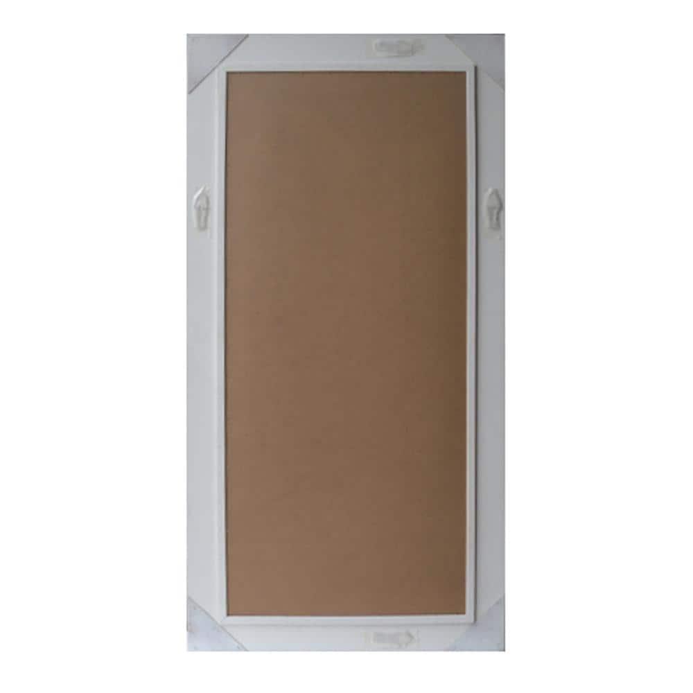 A&E Bath and Shower Metal Flat Floor Mirror