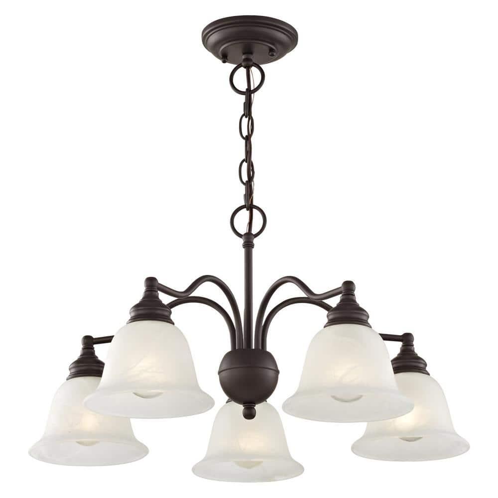 Livex Lighting Essex 5 - Light Chandelier in  Bronze
