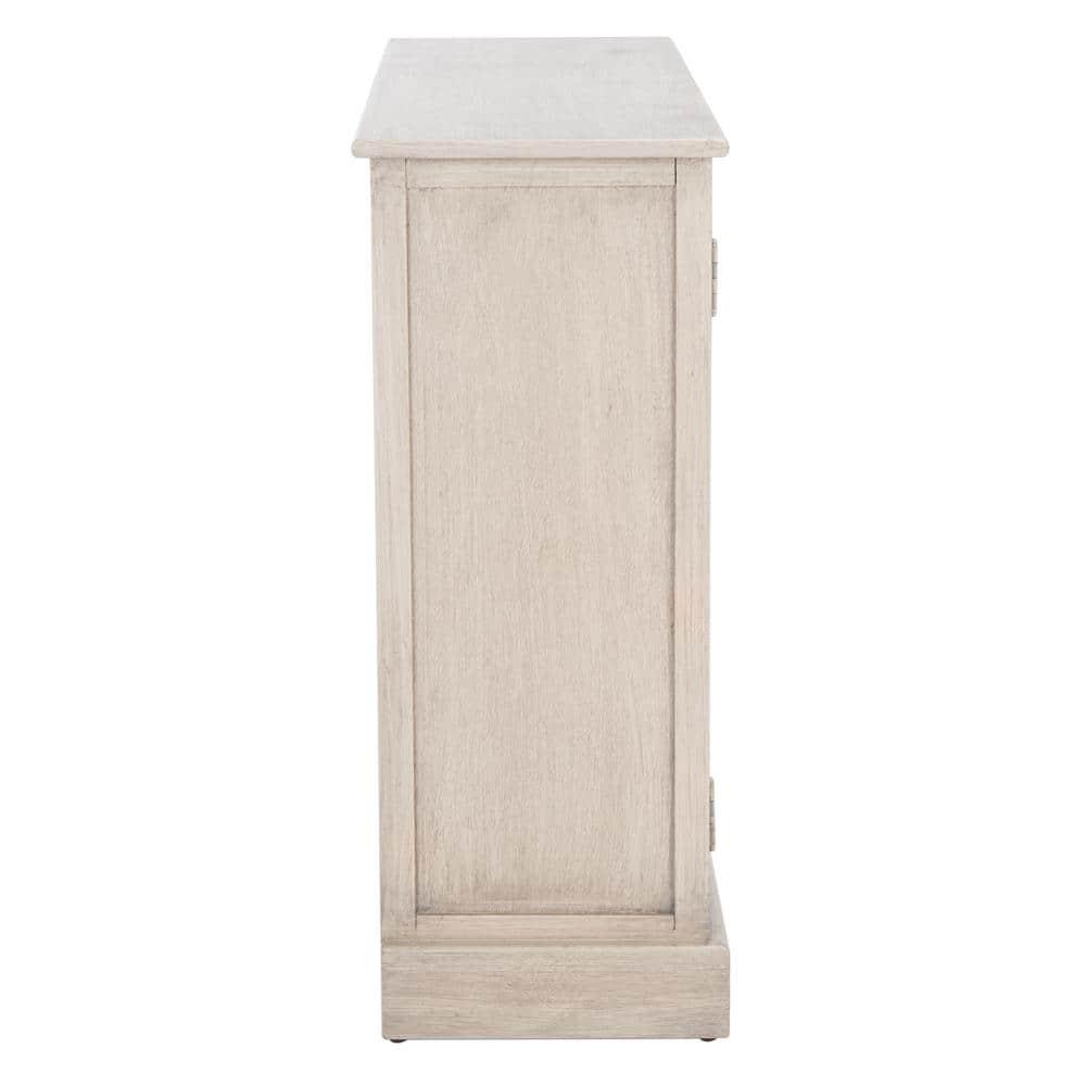 Peyton Greige Herringbone 2-Door Wooden Sideboard