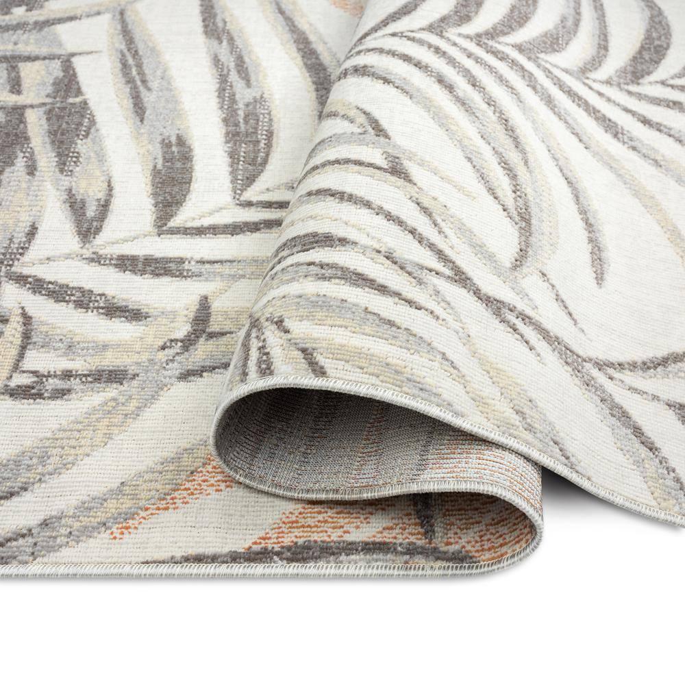 Tommy Bahama Malibu Palm Springs Coastal Indoor/Outdoor Area Rug, Ivory/Rust
