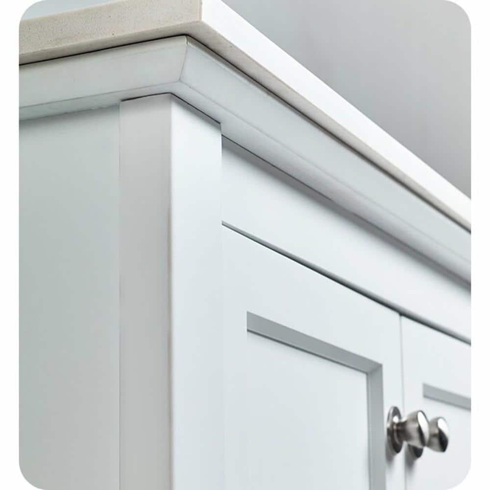 Fresca Manchester 42" Freestanding Single Sink Bathroom Vanity with Integrated Sink (Faucet Not Included)