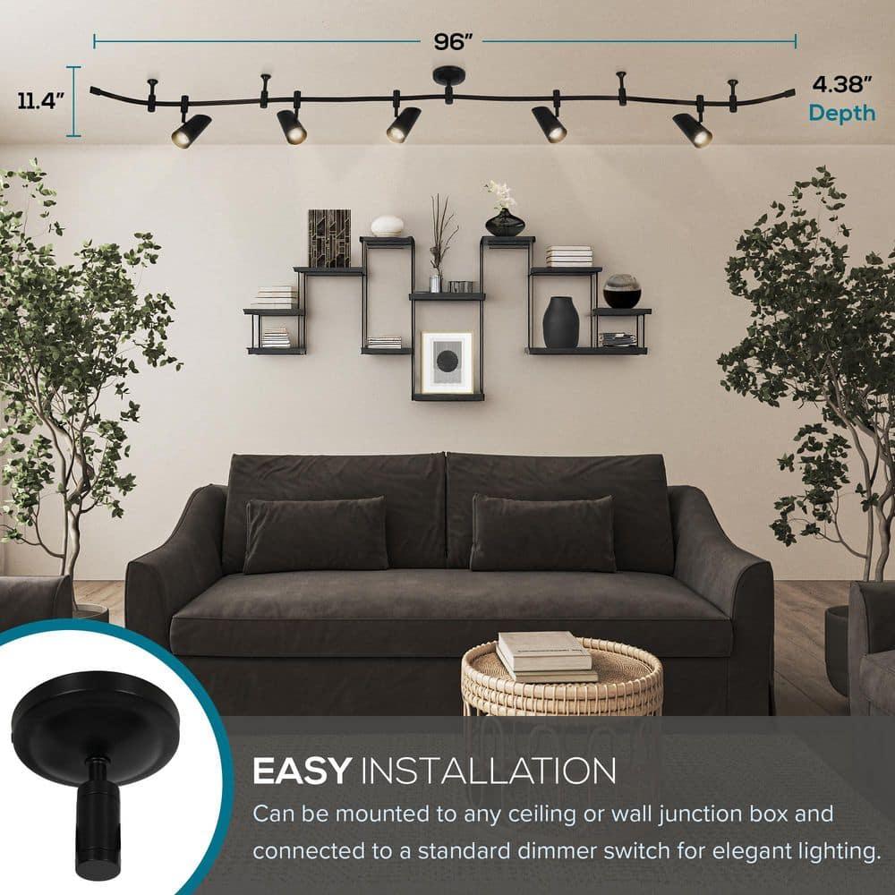 Catalina Lighting Lunar 5-Light LED Flex Track