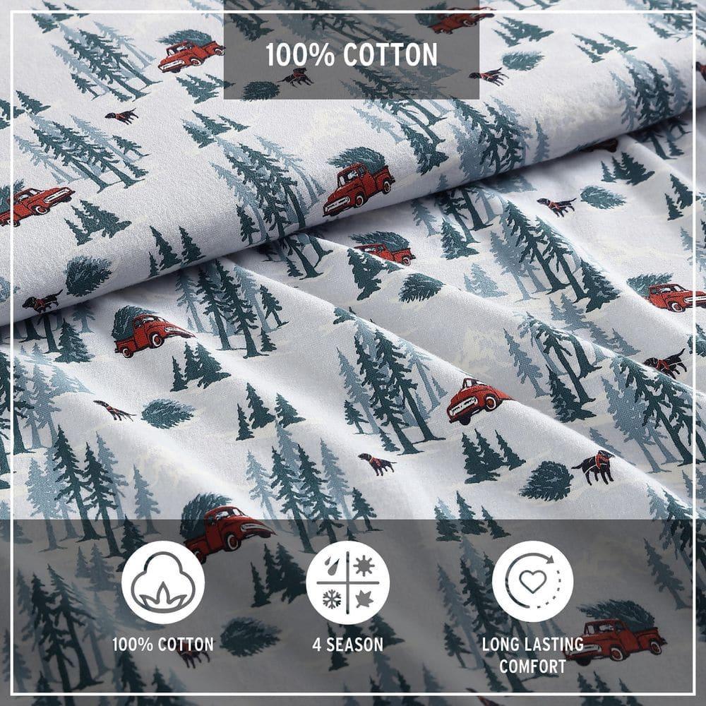 Eddie Bauer Eddie Bauer Cozy Cotton Flannel Sheet Sets
