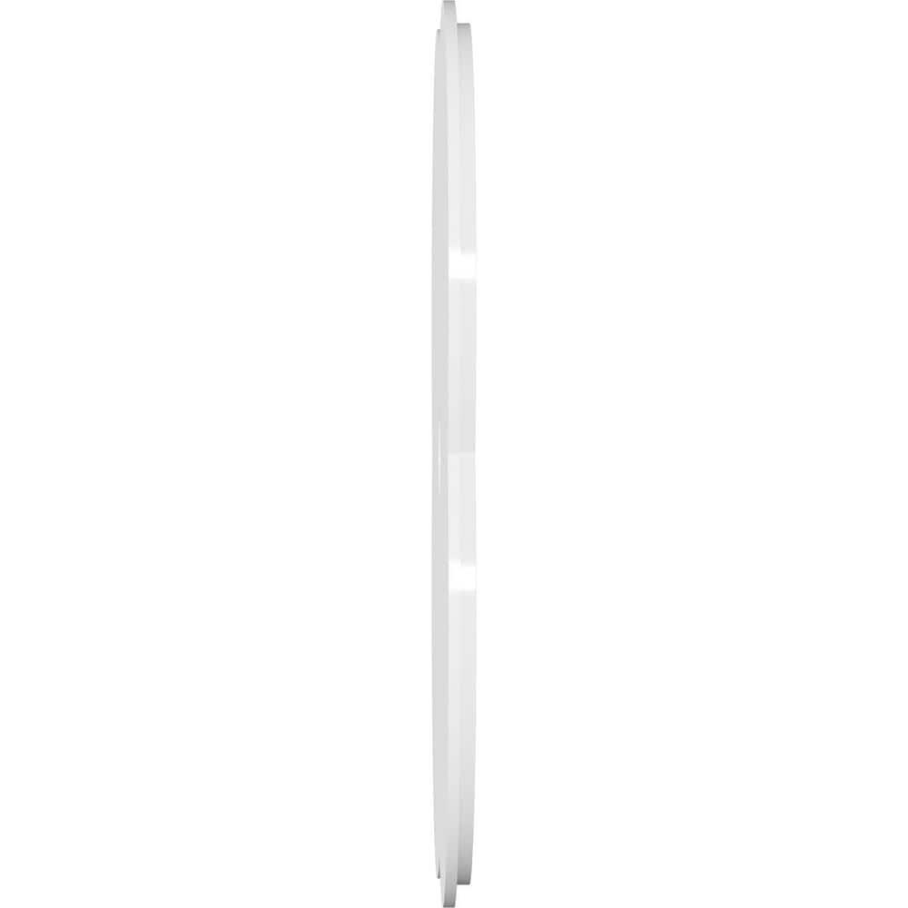 18"OD x 3"ID x 7"C x 1"P Charlotte Architectural Grade PVC Contemporary Ceiling Medallion