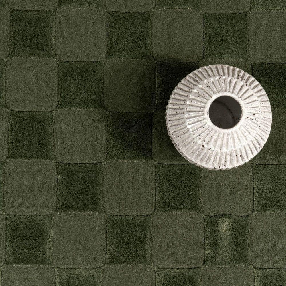 Nuloom Alaiya Checkered Pet Friendly Textured Machine Washable Area Rug, 3' x 5', Green