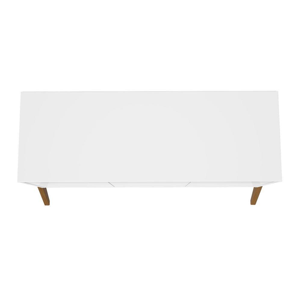 Manhattan Comfort Jernya 49" Sideboard with 4 Shelves in White