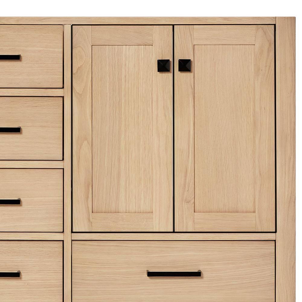 Cambridge 72'' Double Bathroom Vanity with Carrara Marble Top
