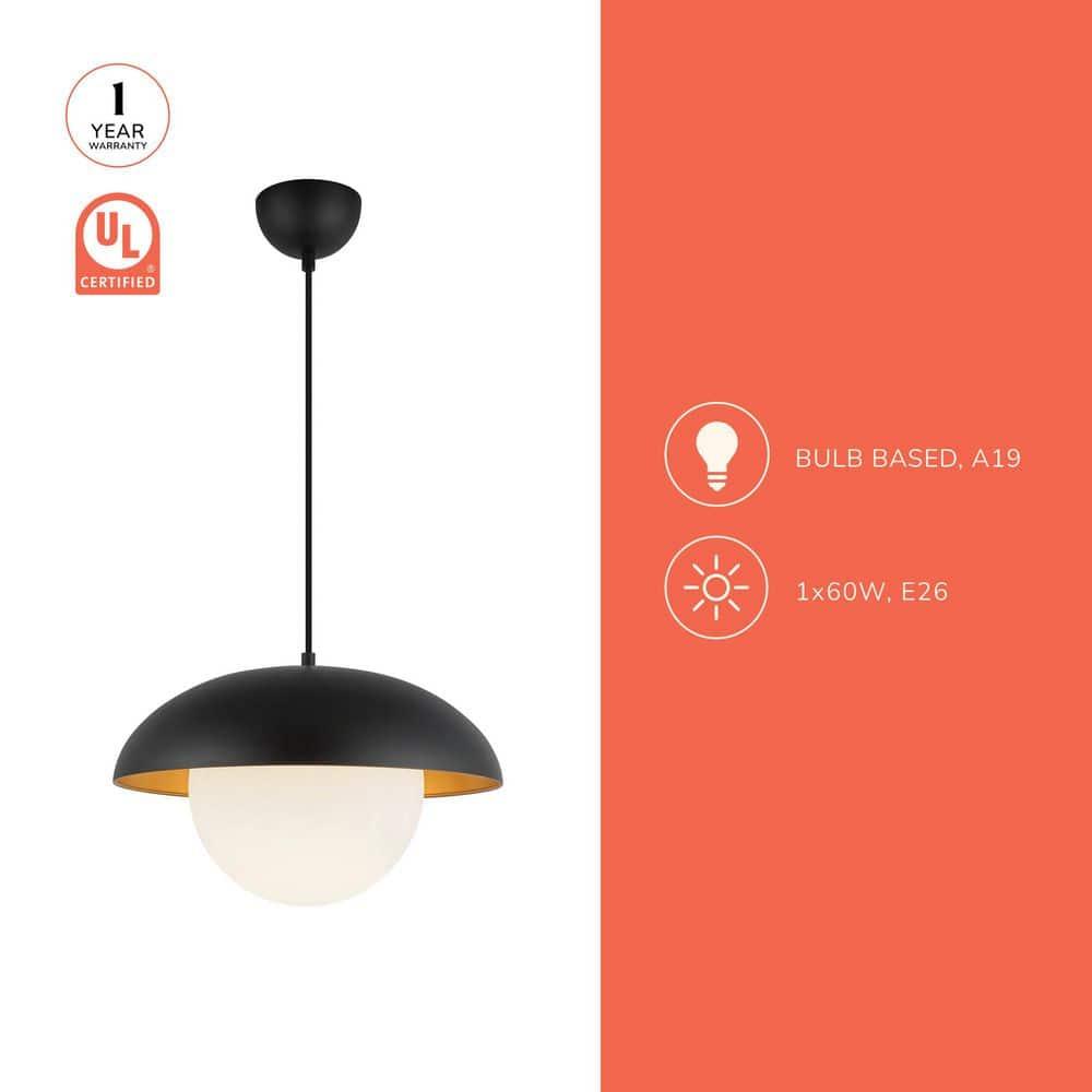 Alessia Single Light Glass Pendant
