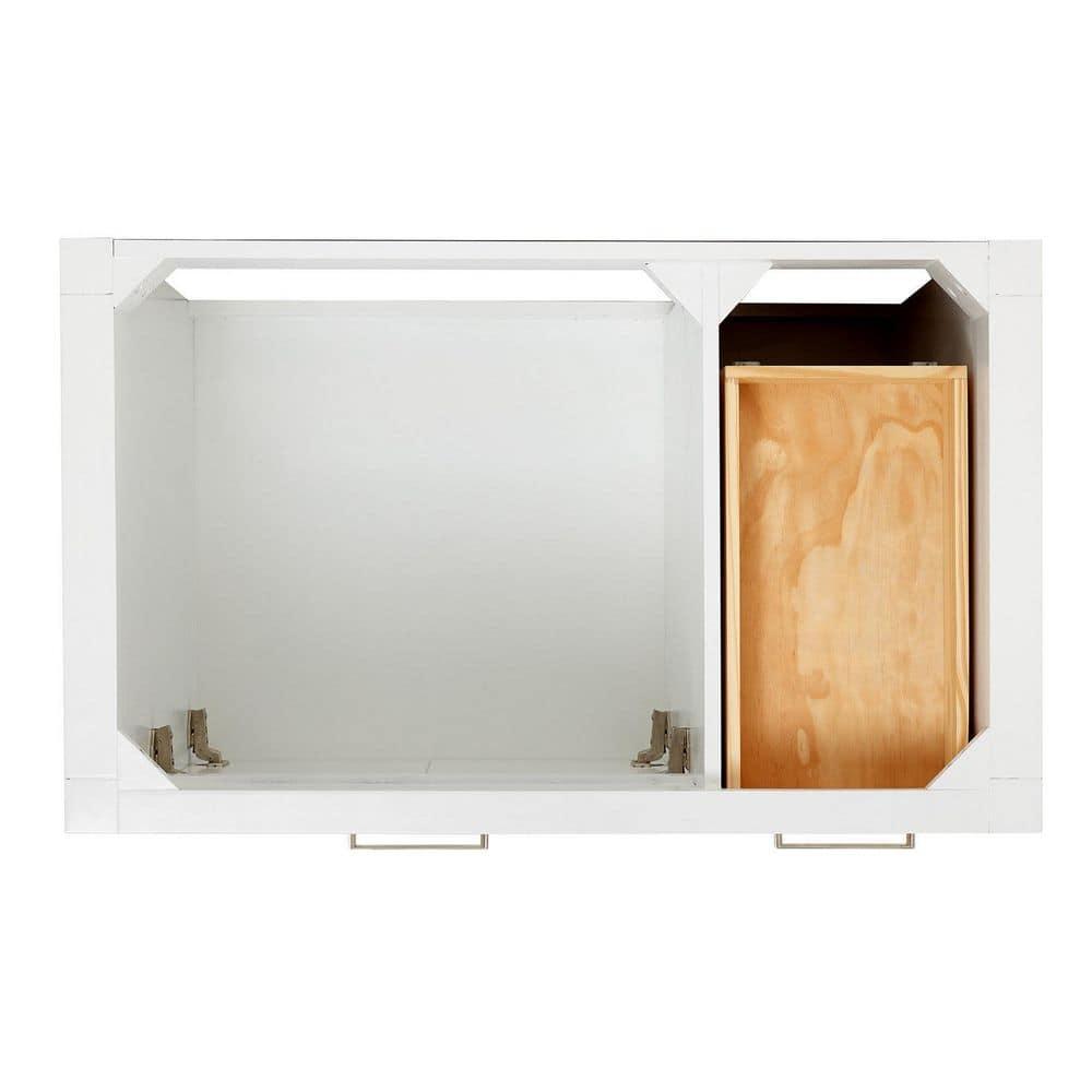 Ariel H036slcqrvo Bristol 36" Free Standing Single Basin Vanity Set - White