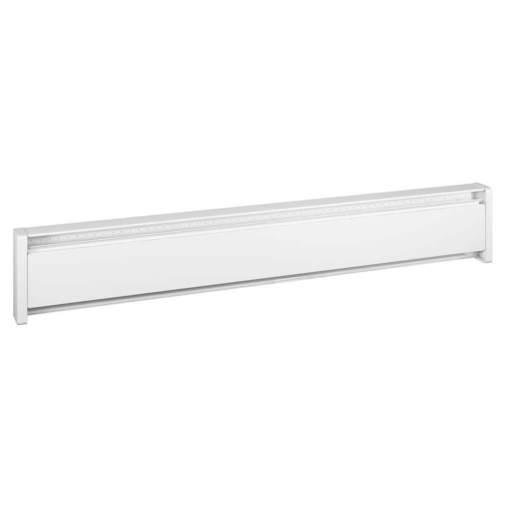 Cadet SoftHeat 59" Electric Hydronic Baseboard Heater (Model: EBHN1000W, Part: 13459), 3415/2560 BTU, 240/208 Volt, 1000/750 Watt, White