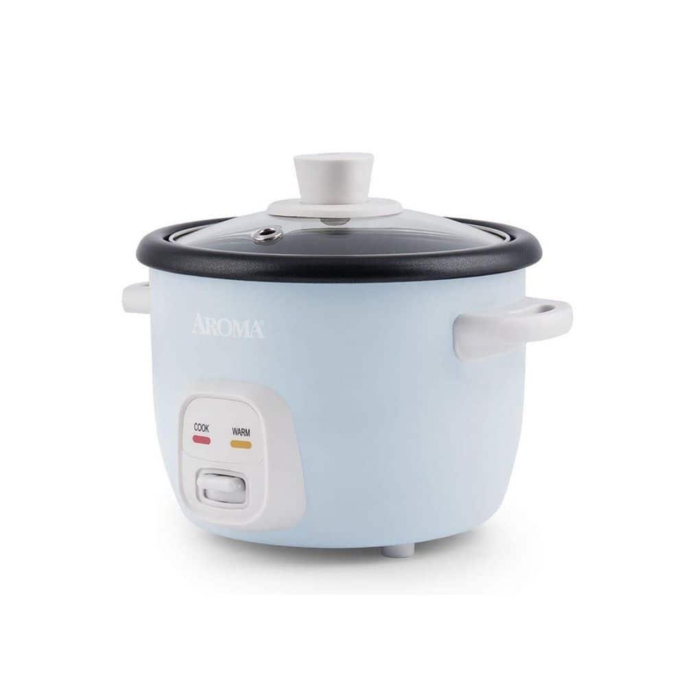 Aroma® 4-Cups (Cooked) / 1Qt. Rice & Grain Cooker, Blue