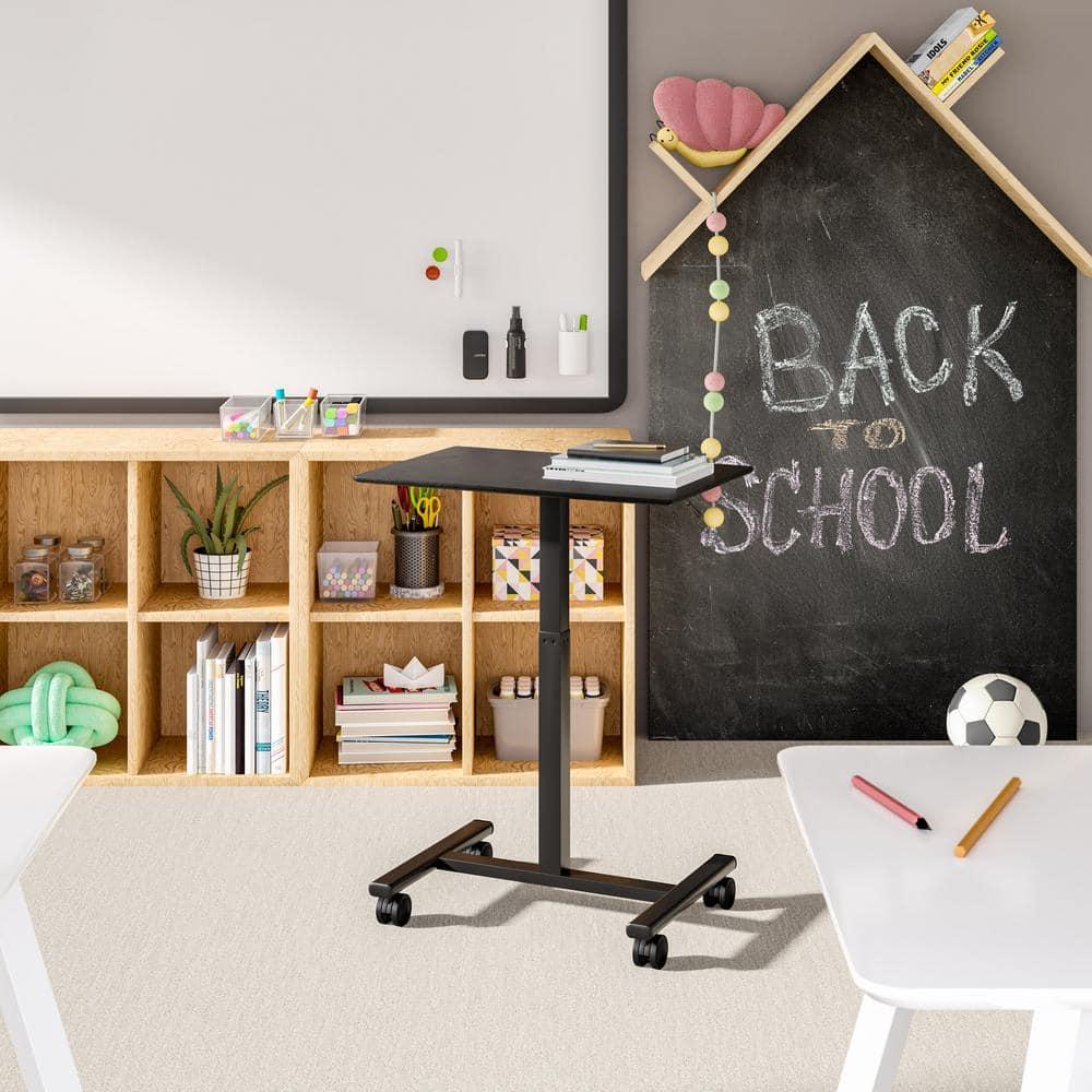 airLIFT® 25.6" Adjustable Height Mobile Rolling Laptop Cart Desk