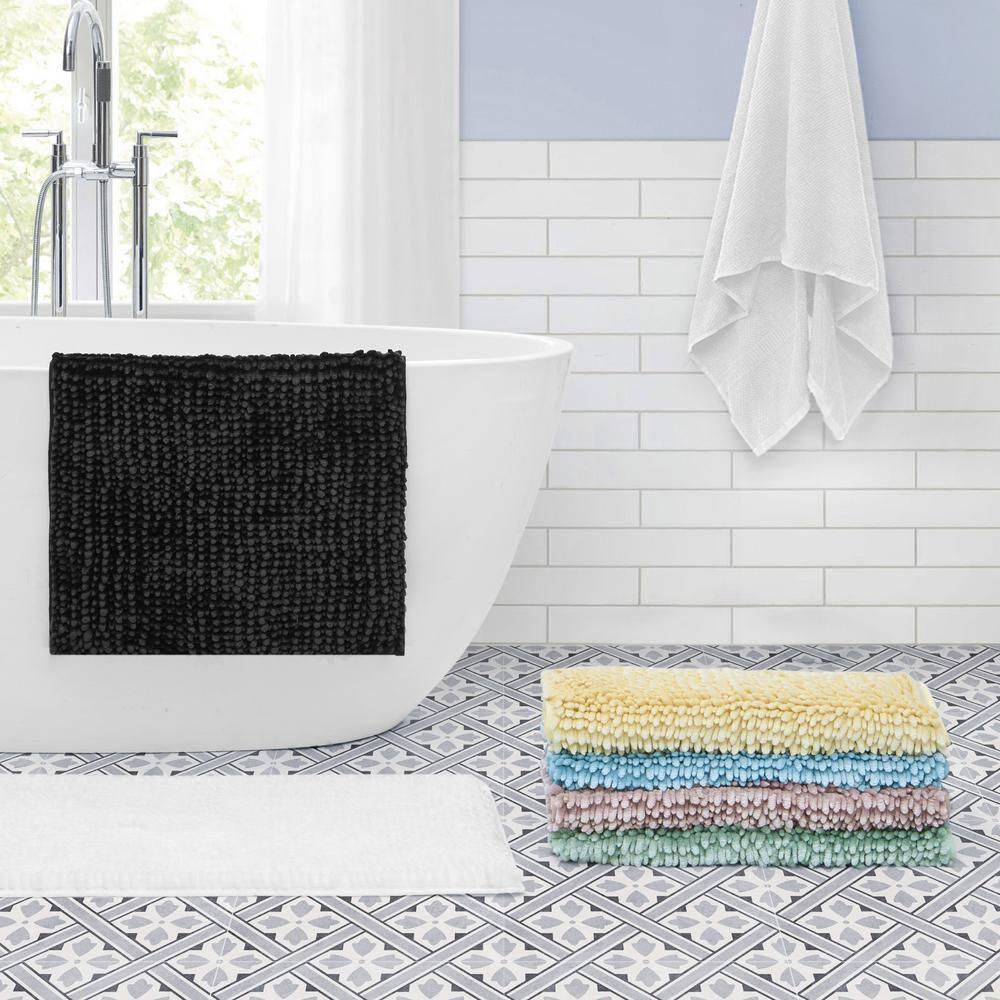 Laura Ashley Laura Ashley Butter Chenille Bath Rug