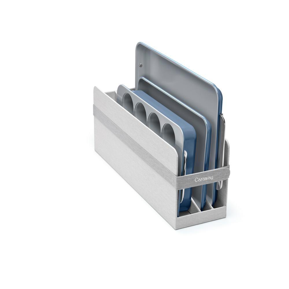 Caraway Non-Stick Ceramic Half Bakeware Set Slate: Baking Sheet, Muffin Pan, Baking Pans, 5-Piece Set, Hand Wash