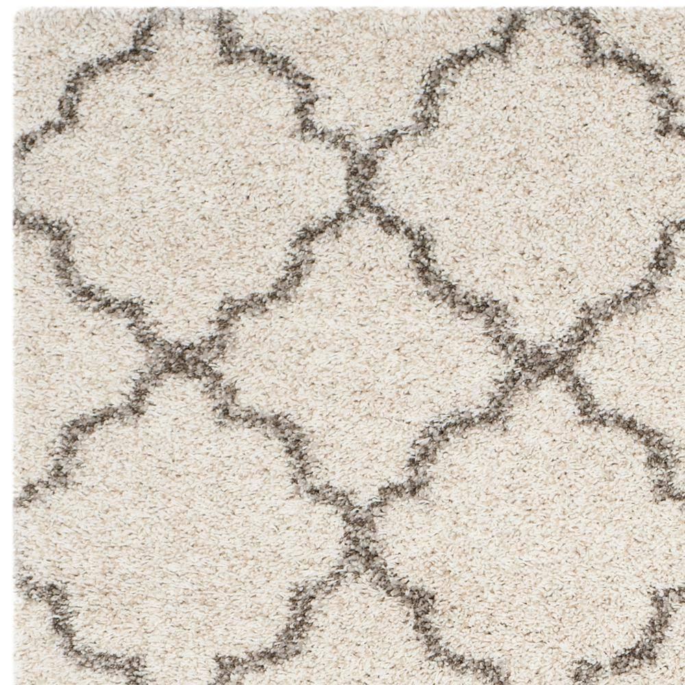 Hudson Shag SGH282 Power Loomed Indoor Area Rug - Ivory/Grey - 8'x10' - Safavieh