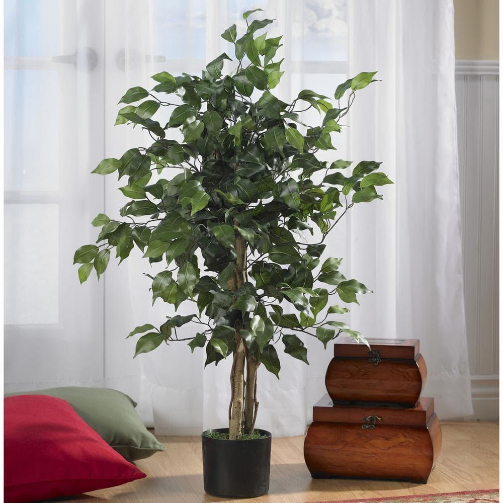 Nearly Natural 3' Ficus Artificial Tree