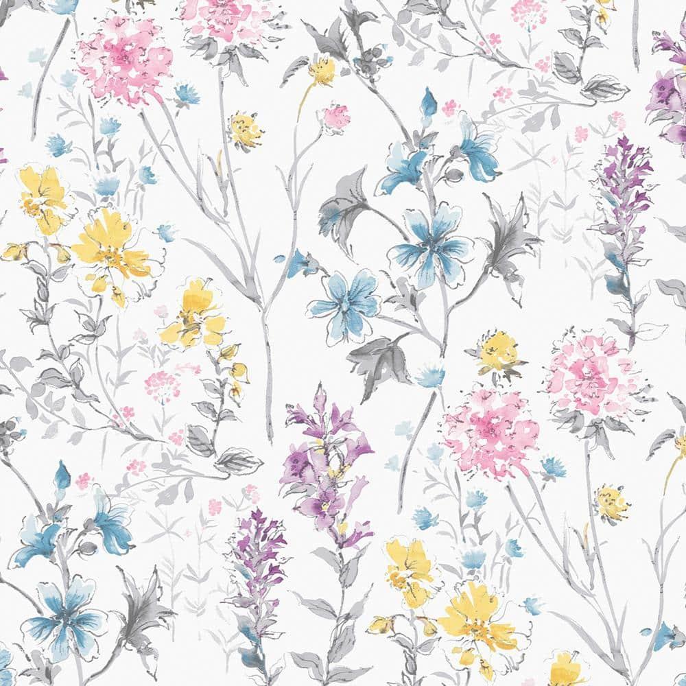 Laura Ashley Wild Meadow Wallpaper Roll