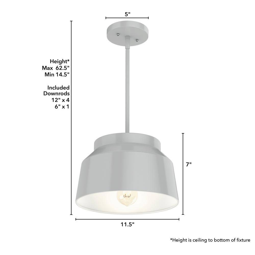 Hunter Fan Cranbrook 1 - Light Single Bell Pendant