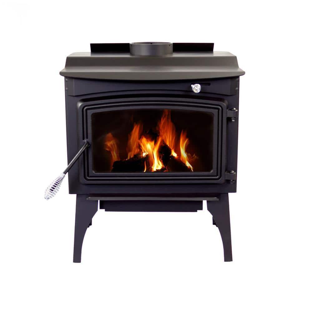 Pleasant Hearth 1,800 Sq. Ft. Medium Freestanding Wood Burning Stove with Legs