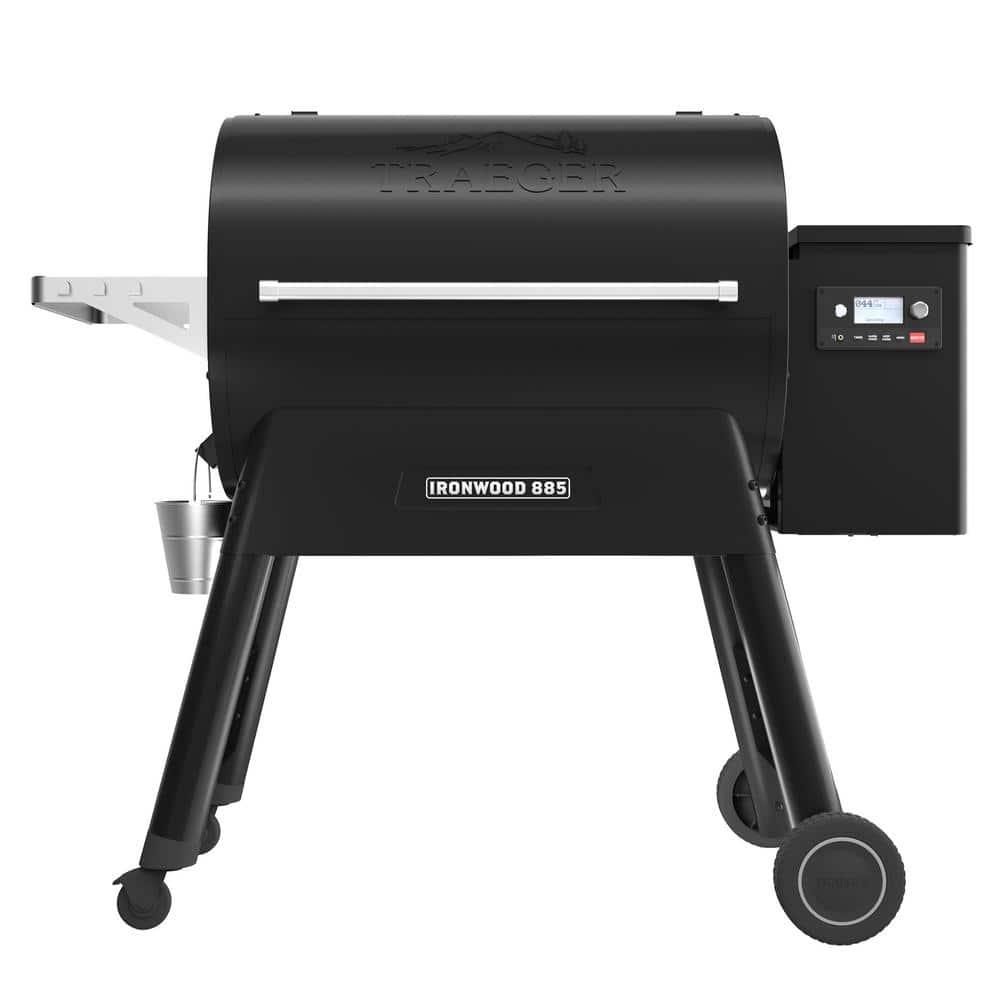 Traeger TFB89BLF Ironwood 885 Black Wood Pellet Grill