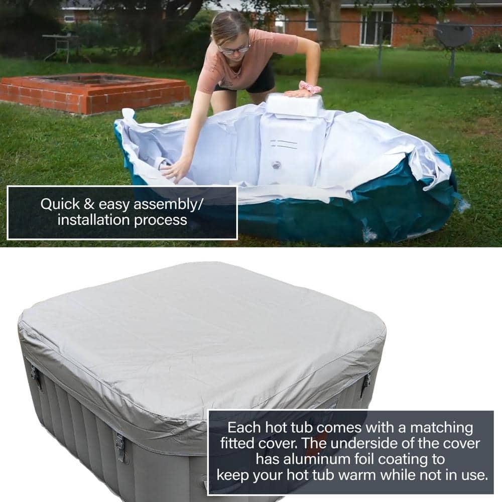 ALEKO Aleko Jet Inflatable Hot Tub