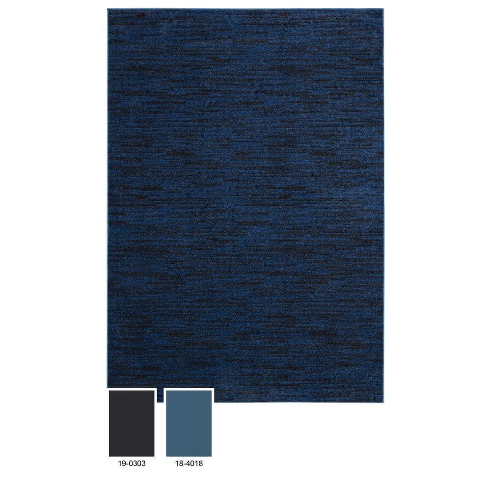 Nourison Nourison Essentials NRE01 Indoor/outdoor Area Rug - Midnight Blue 5' x 7'
