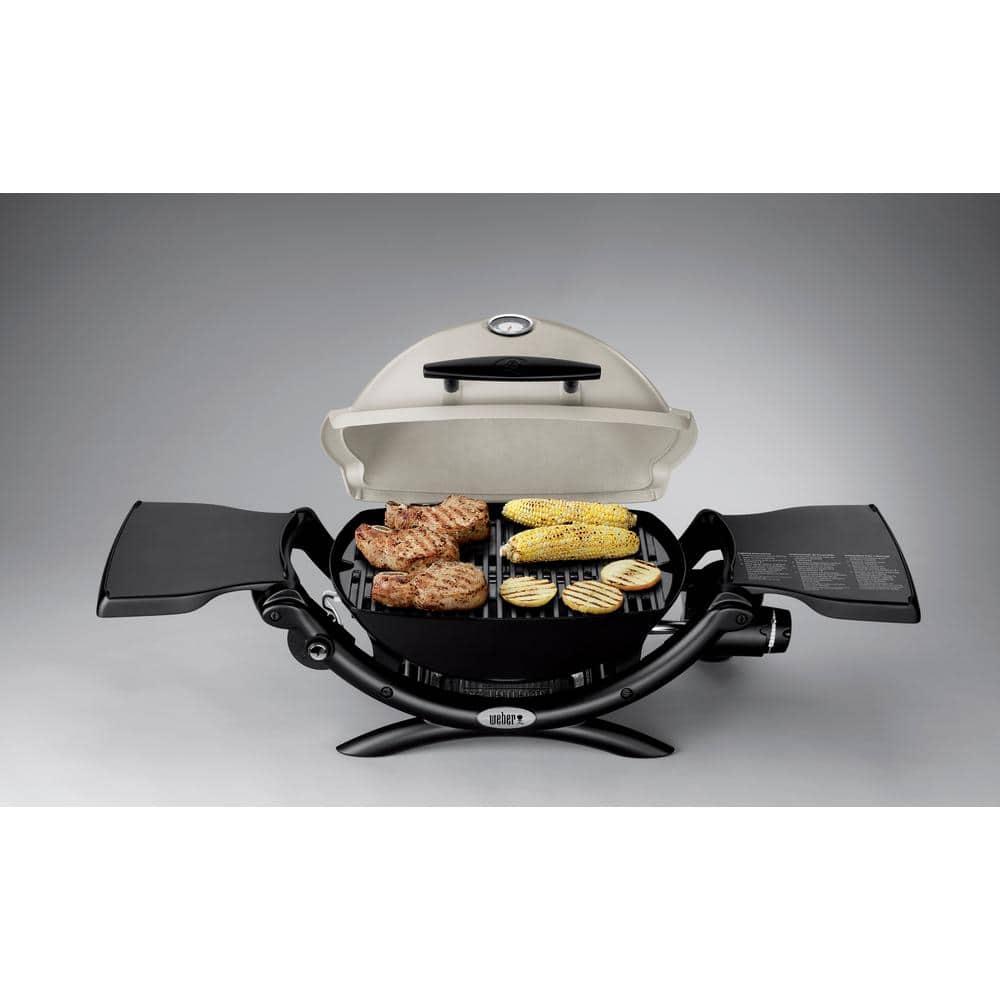 Weber Q1200 Gas Grill, Titanium