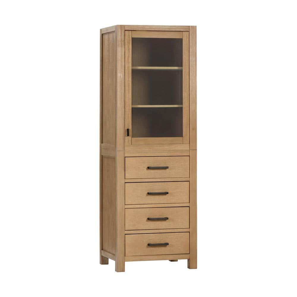 Avanity Modero-Lt24 Modero 71" Wood Free Standing Bathroom Linen Tower - Wood