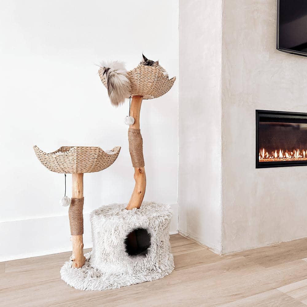 Mau Lifestyle Cento Cat Tree, Hand Made, Gray