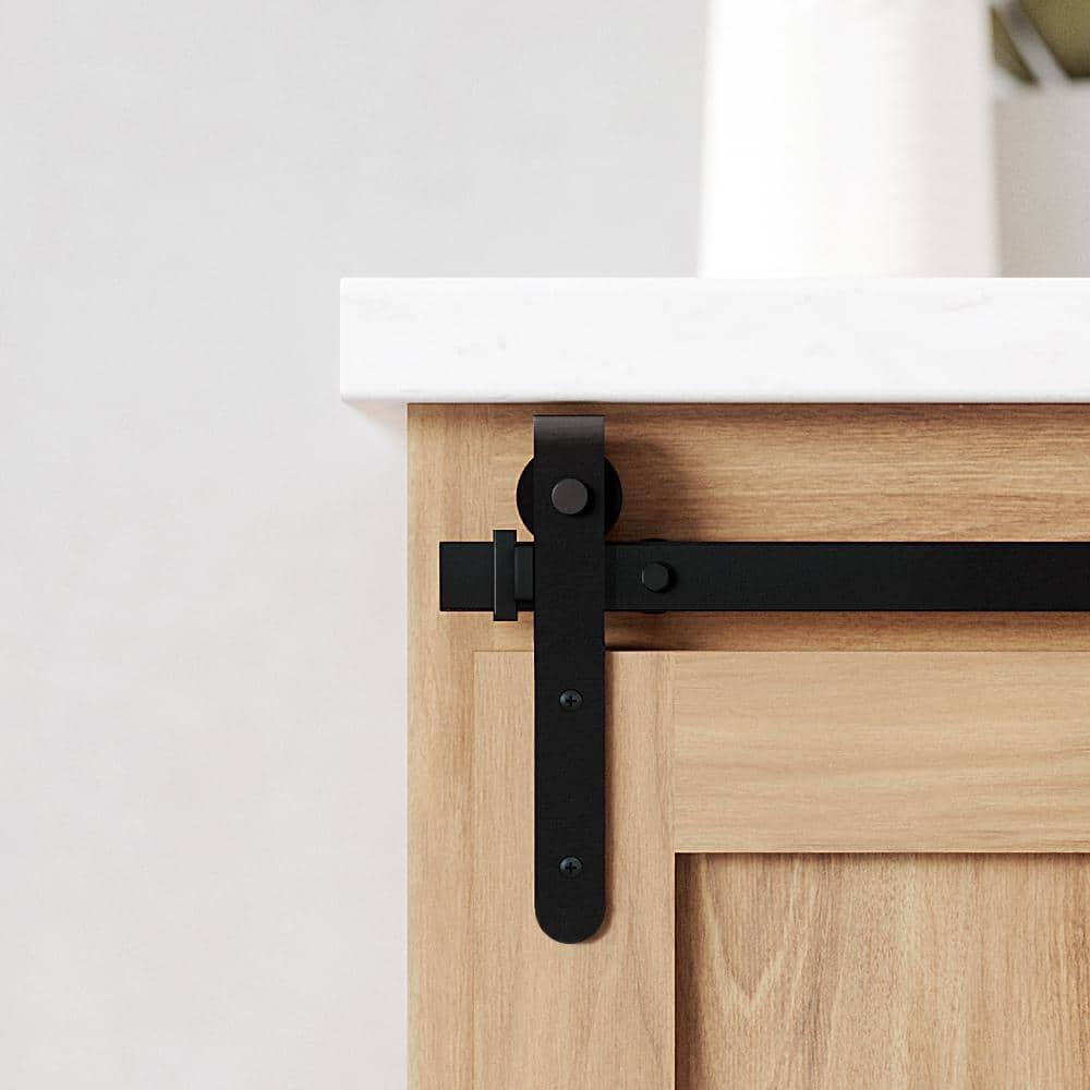 Hook Mini Standard Single Track Barn Door Hardware Kit