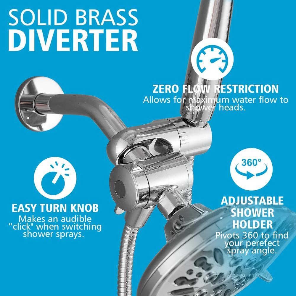Dual Shower Head 1.8 GPM GPM