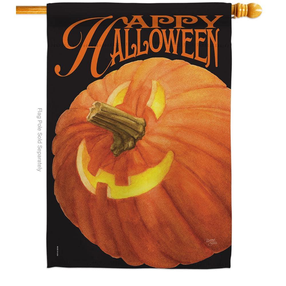 Breeze Decor Double Sided 40'' H x 28'' W Polyester Halloween