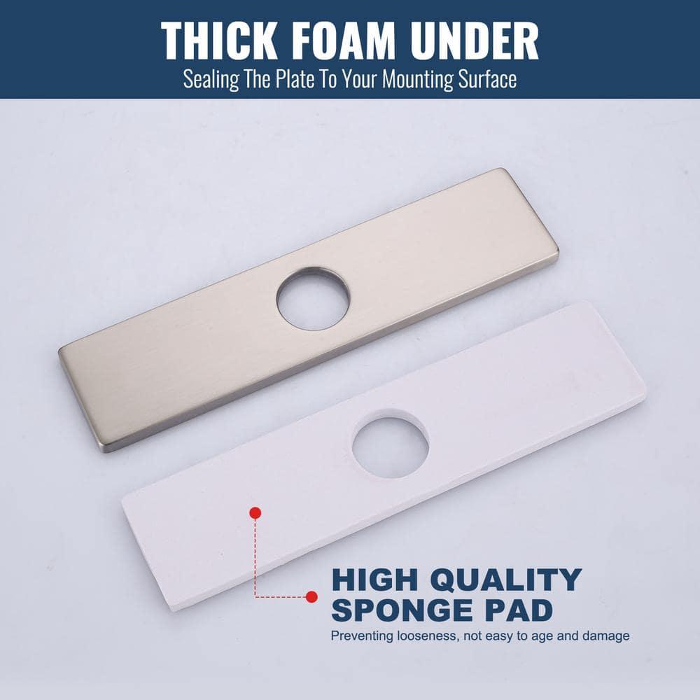 iVIGA VCC06 iVIGA 10" Sink Faucet Hole Cover Deck Plate