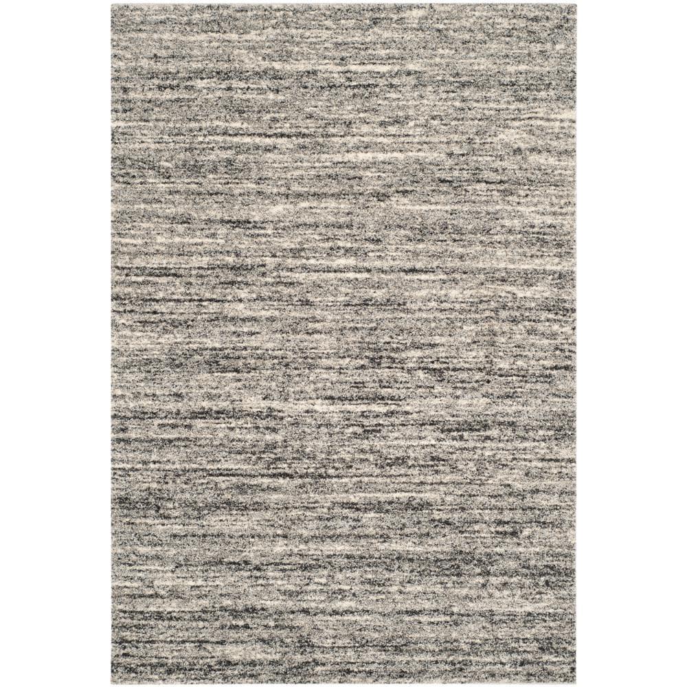 Retro RET2133 Power Loomed Indoor Accent Rug - 4'x6' - Ivory/Grey - Safavieh
