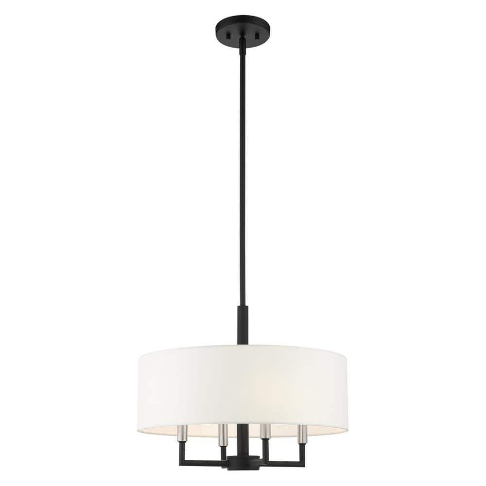 Livex Lighting Meridian 4 - Light Pendant in  Black