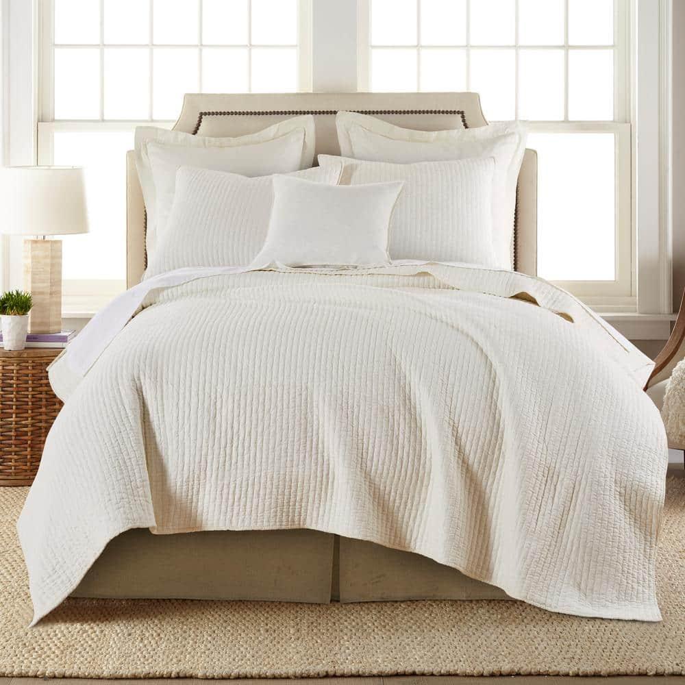 Faux Linen Cal King Dust Ruffle - Levtex Home