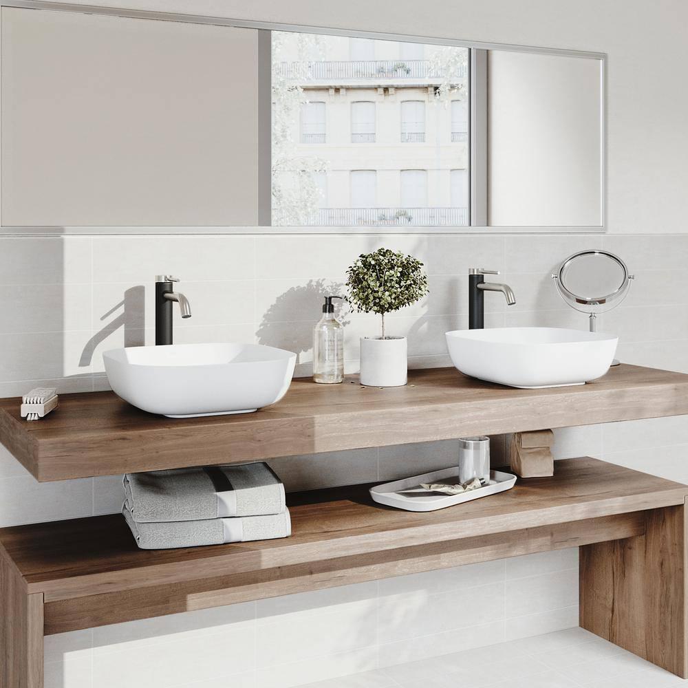 Lexington 10" H Single Handle Vessel Sink Bathroom Faucet