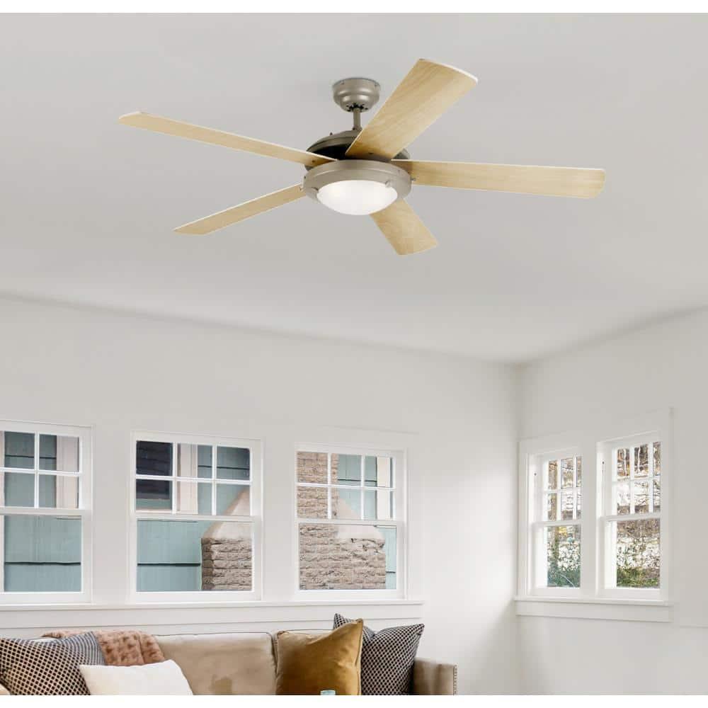 Westinghouse 7233600 Comet 52" 5 Blade Led Indoor Ceiling Fan - Grey