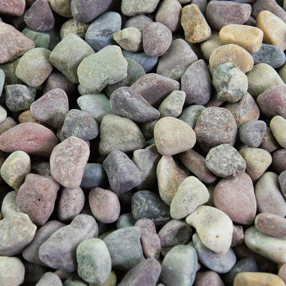 Landscape Rock & Pea Gravel, Decorative Garden Stones for Landscaping 3/8"