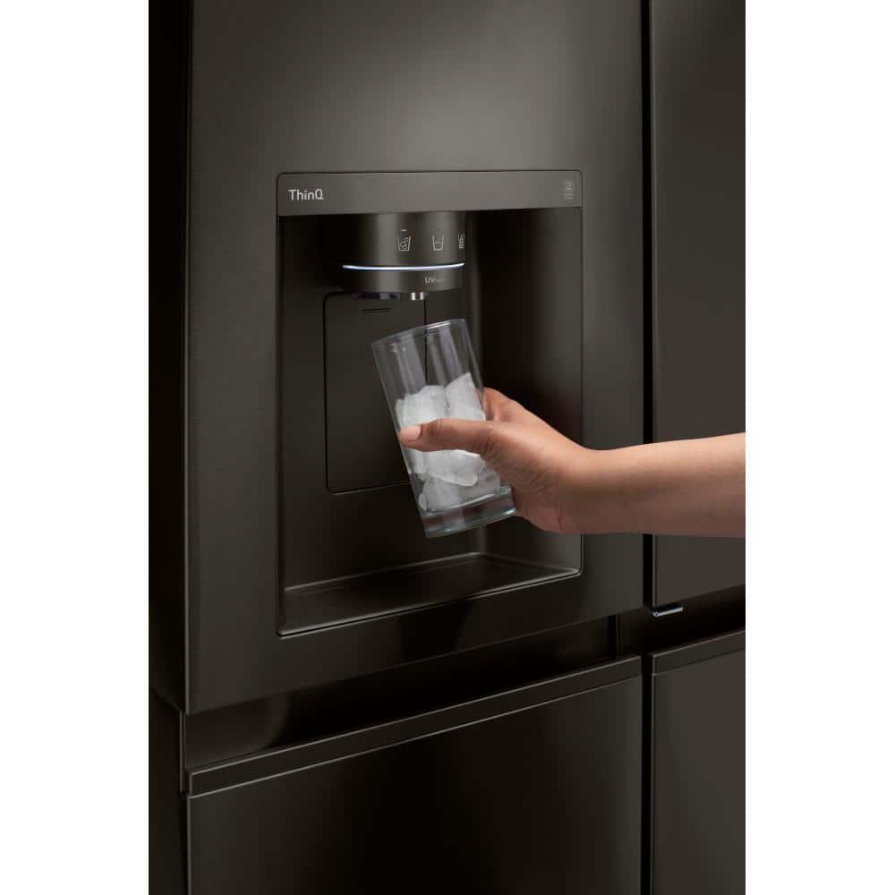LG 27 cu. ft. Side by Side Smart Refrigerator w/ InstaView and Craft Ice